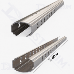 Виноградный (шпалерный) столб оцинкованный L=2400mm