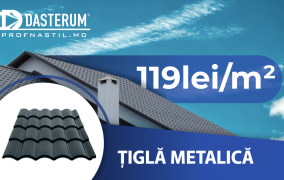 Ofertă specială la țiglă metalică cu acoperirea Matt!